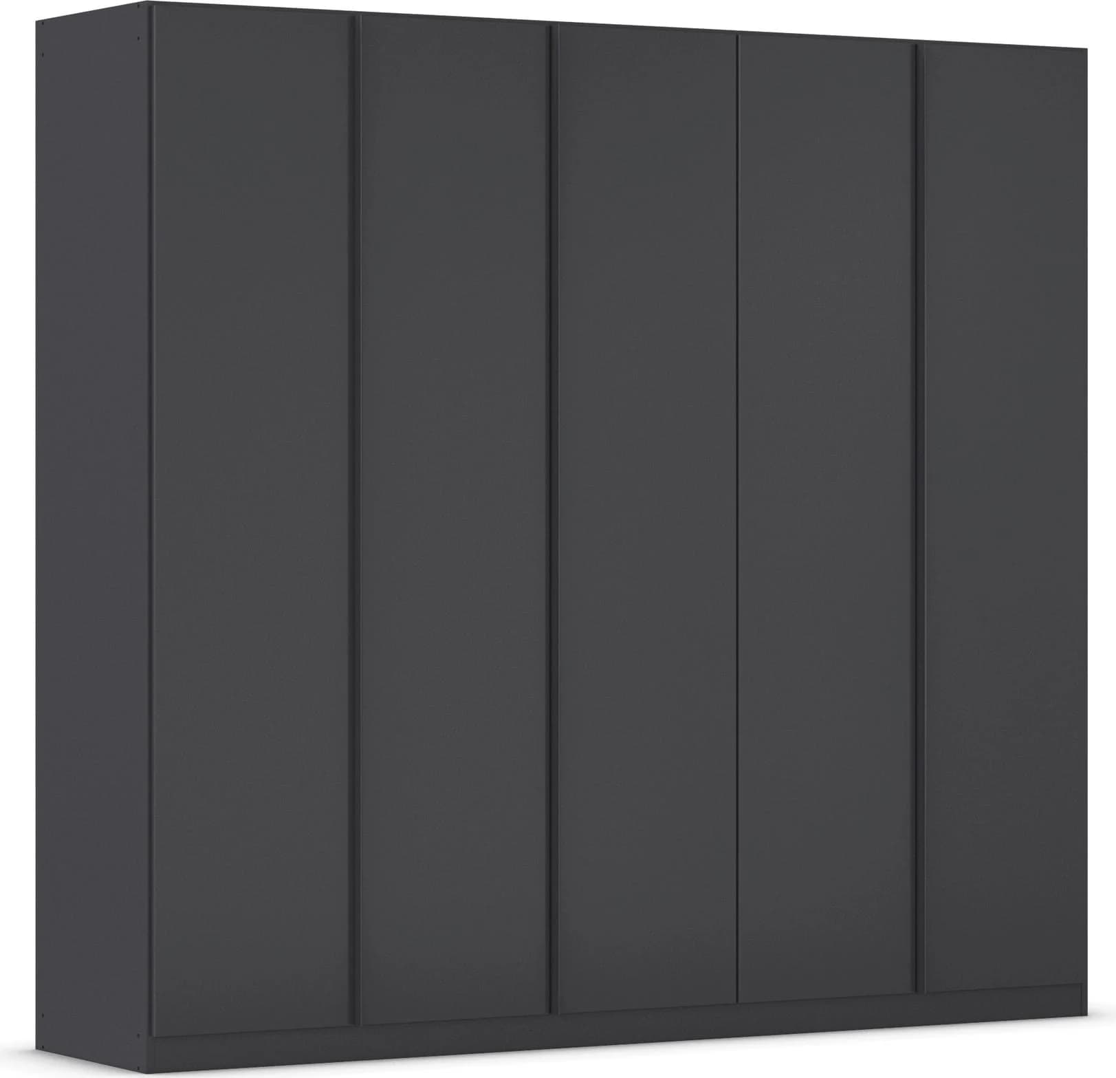 RAUCH Monostar Drehtürenschrank Grau Metall
