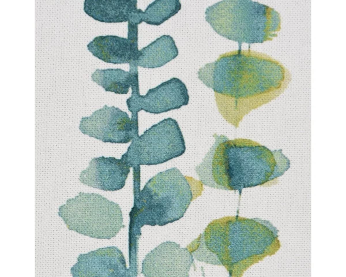 SCHÖNER LEBEN Vorhang Ranken Blätter Aquarell Baumwolle blickdicht - Bild 5