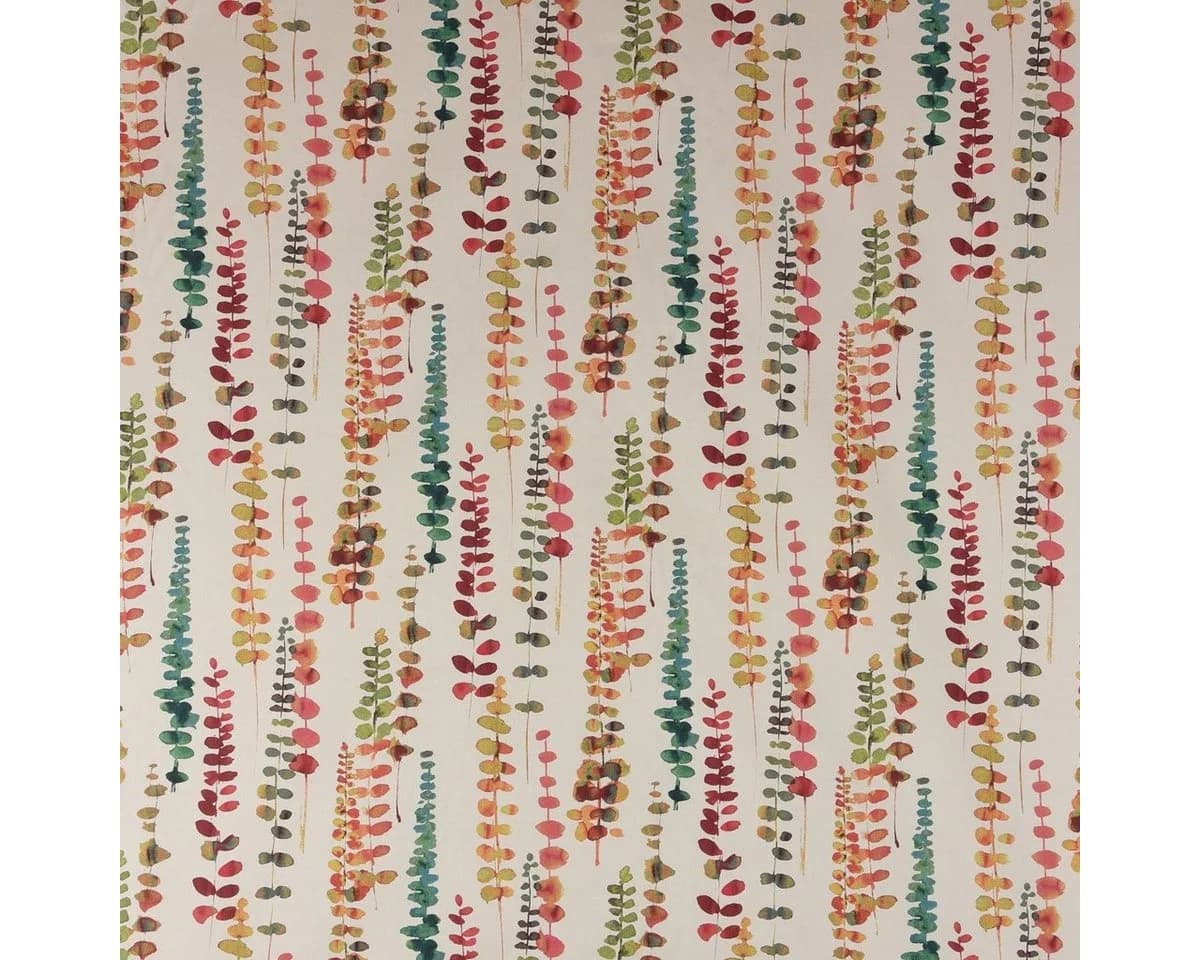 Dekokissen Kissenhülle Ranken Blätter Aquarell beige terrakotta - Bild 3