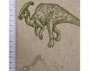 SCHÖNER LEBEN. Dekokissen Kissenhülle Dinosaurier natur grün 30x50cm Bild 5