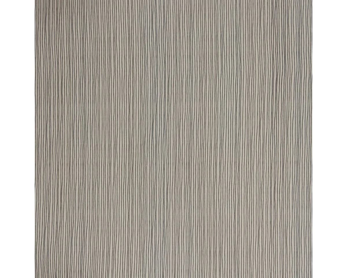 SCHÖNER LEBEN Kissenhülle Streifen Linien schwarz wollweiß - Bild 3