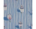 SCHÖNER LEBEN Tischläufer Canvas Flamingo maritim hellblau Bild 3