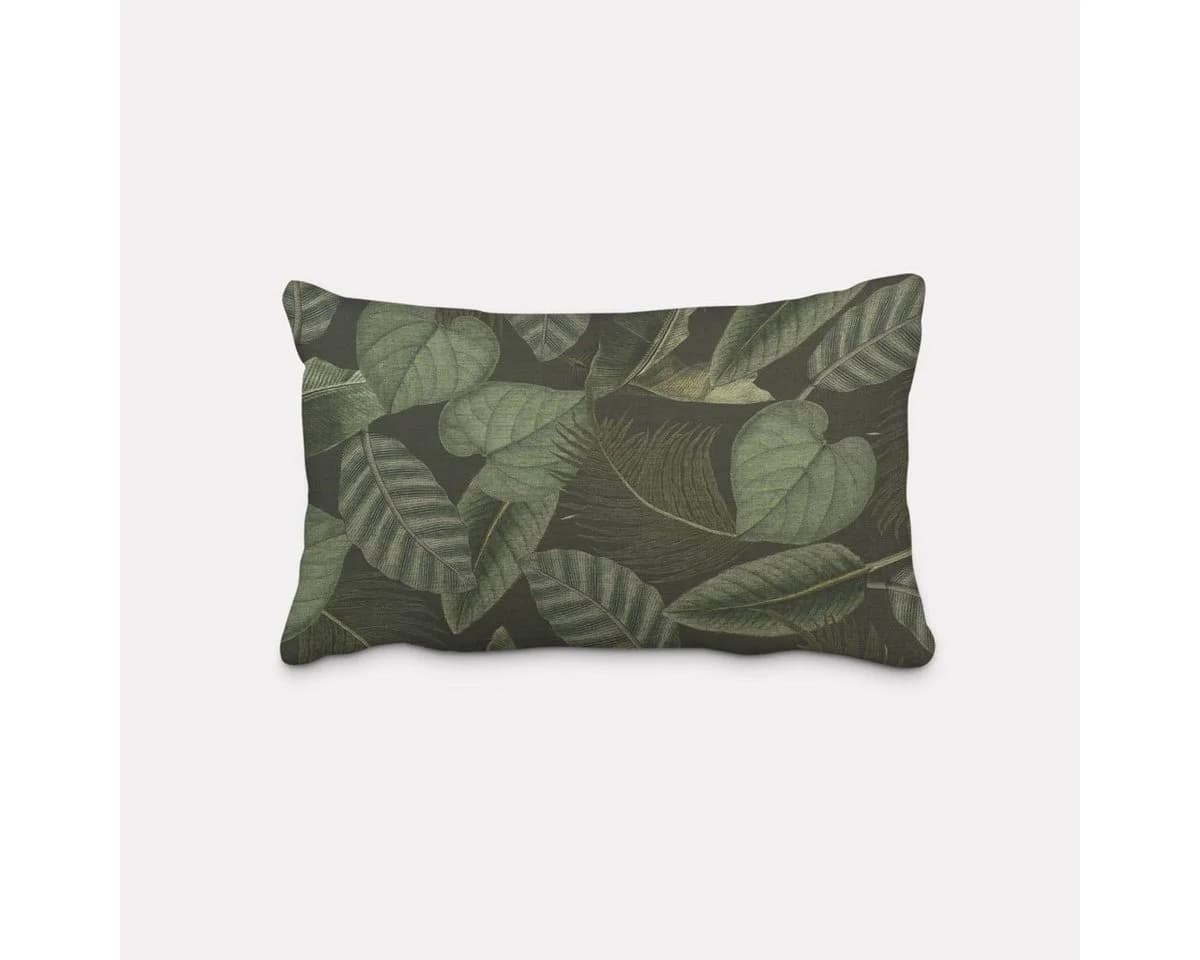 SCHÖNER LEBEN. Kissenhülle Outdoor Botanic Leaf Grün - Bild 2