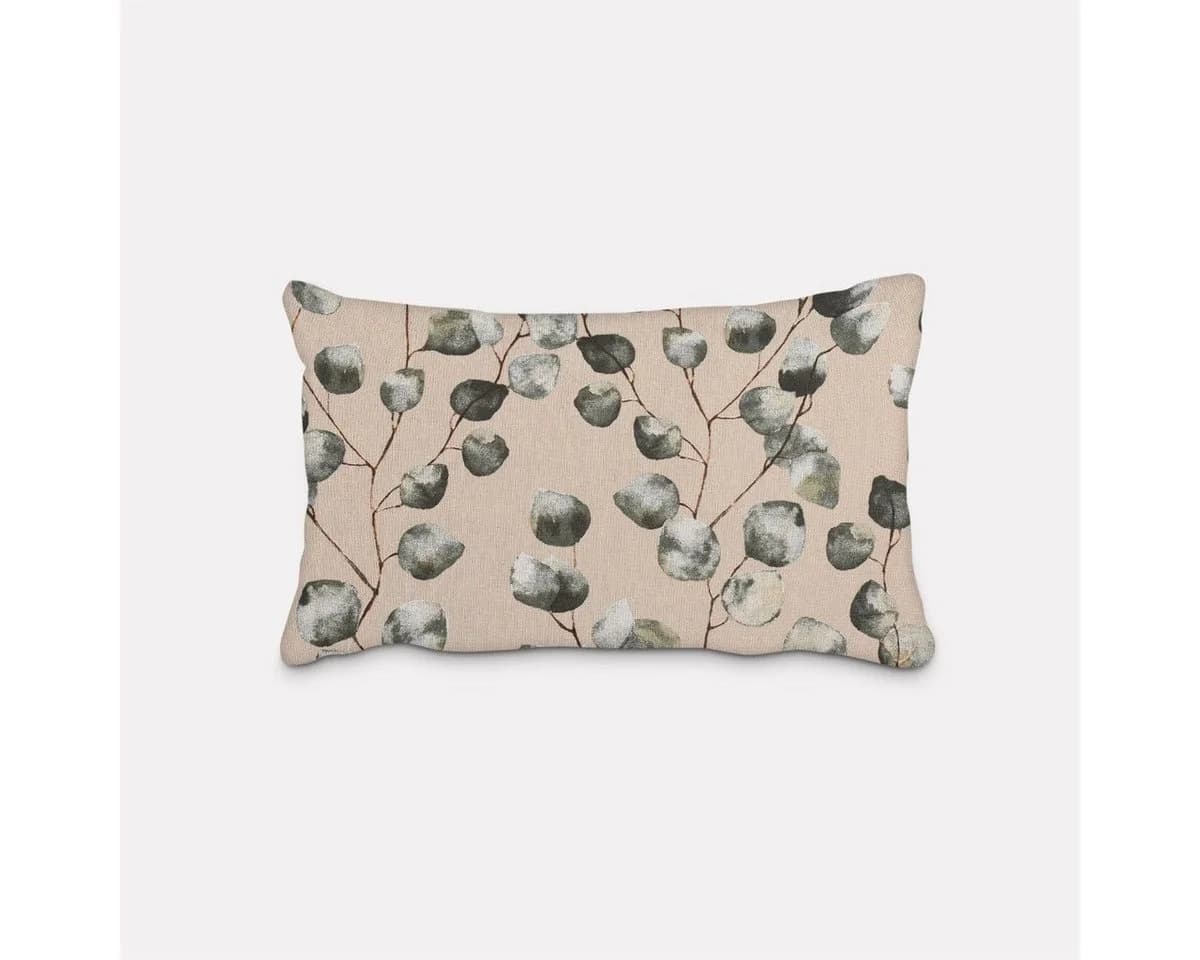 SCHÖNER LEBEN. Kissenhülle Eukalyptus Natur 30x50cm - Bild 2