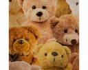 SCHÖNER LEBEN. Dekokissen Kissenhülle Teddybären Beige/Braun Bild 5