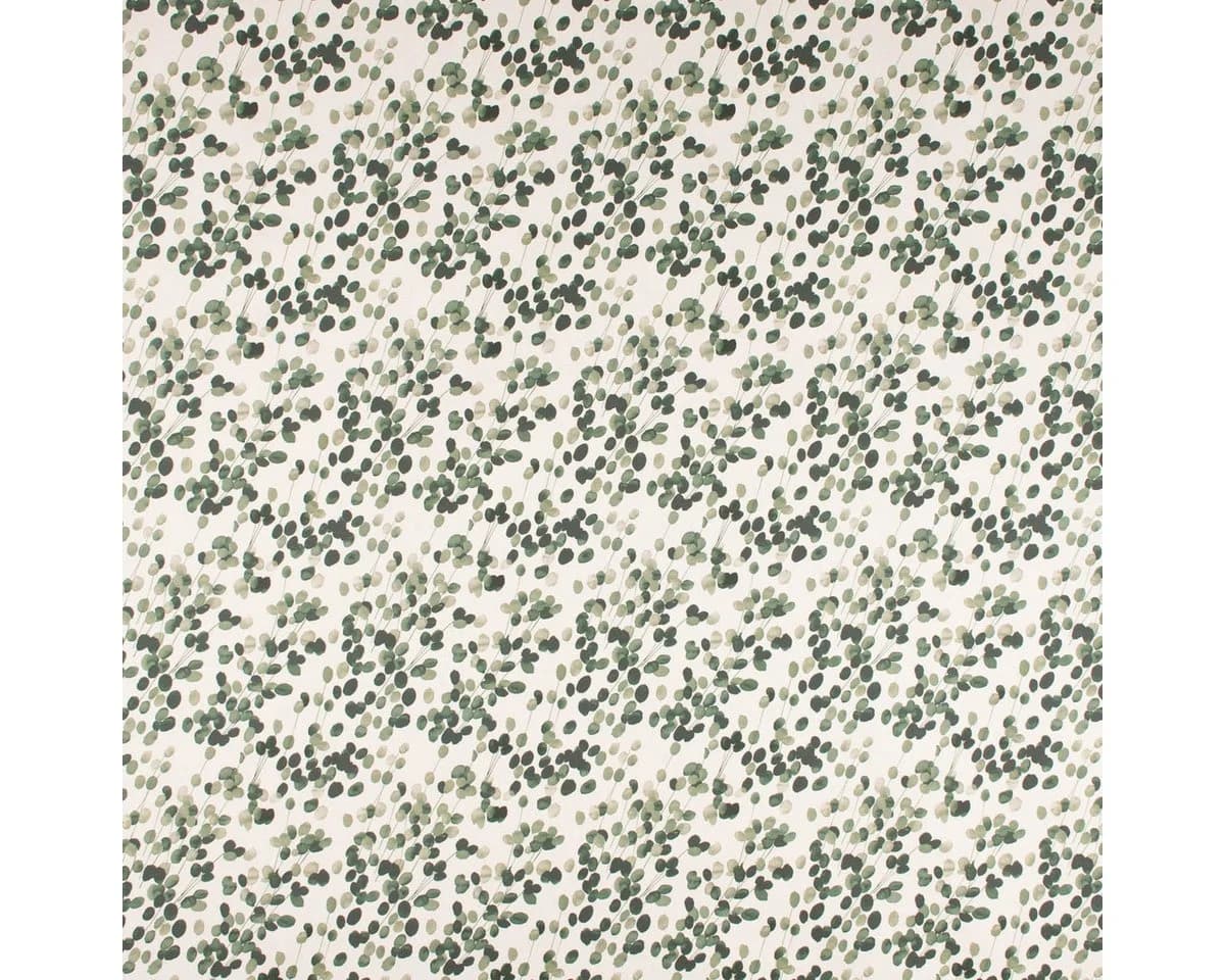 SCHÖNER LEBEN. Tischdecke Digitaldruck Blätter wollweiß grün - Bild 3