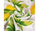 SCHÖNER LEBEN Tischdecke Baumwolle Citron Motiv Weiss Grün Gelb Bild 5