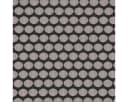 SCHÖNER LEBEN. Tischläufer Jacquard Punkte schwarz silbergrau Bild 1