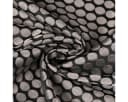 SCHÖNER LEBEN. Tischläufer Jacquard Punkte schwarz silbergrau Bild 4