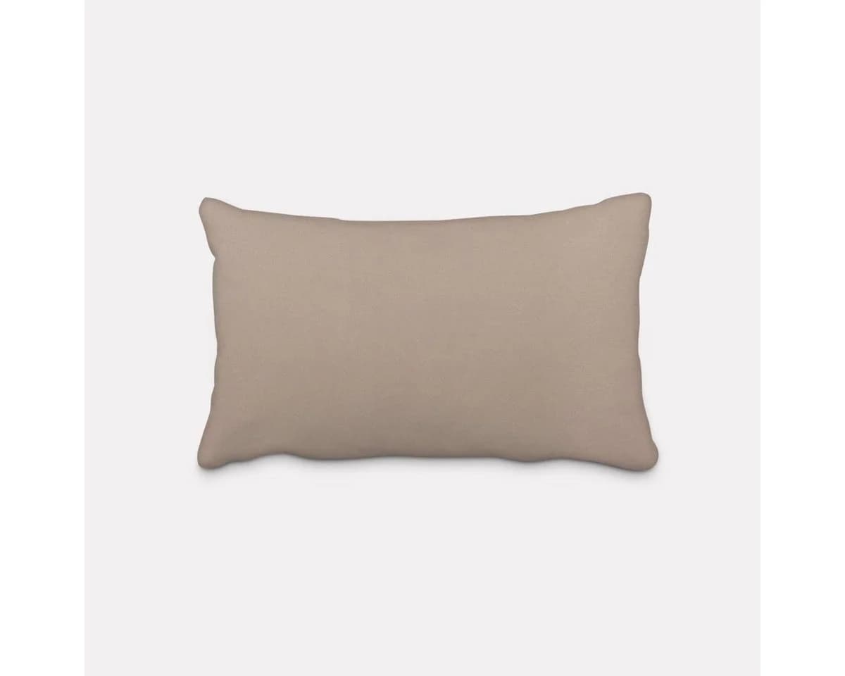 SCHÖNER LEBEN. Kissenhülle Outdoor uni taupe Kunstfaser