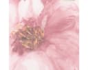 SCHÖNER LEBEN. Gardinenstoff Meterware Leinenoptik Ecru Rosa Rosenprint Bild 5
