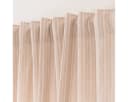SCHÖNER LEBEN. Vorhang Basic Stripe Streifen Natur Weiß Bild 2