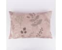 SCHÖNER LEBEN. Dekokissen Kissenhülle Soft Calming Leaves rosa Bild 3