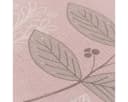SCHÖNER LEBEN. Dekokissen Kissenhülle Soft Calming Leaves rosa Bild 4