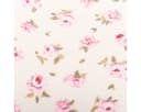 SCHÖNER LEBEN. Dekokissen Kissenhülle Classic Little Rose Ecru Rosa Bild 3