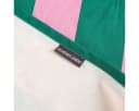 SCHÖNER LEBEN. Tischläufer Streifen Dunkelgrün Pink Digitaldruck Bild 4