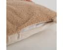 SCHÖNER LEBEN. Fellkissen Kuschelkissen Igel beige Bild 5