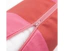 SCHÖNER LEBEN. Dekokissen Kissenhülle Streifen Rot/Pink Bild 3