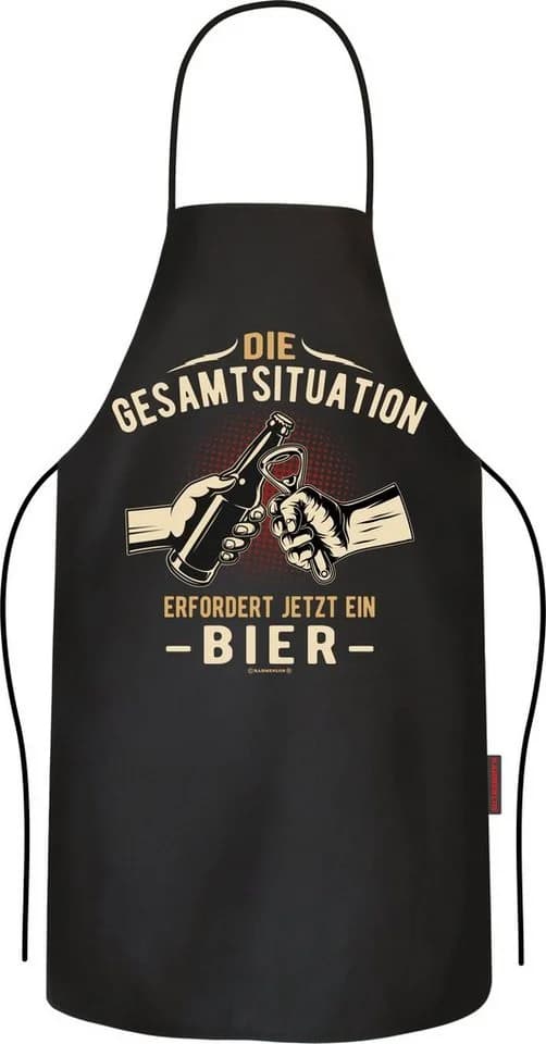 RAHMENLOS Grillschürze Lustiges Motiv Geschenk für Männer - Bild 2