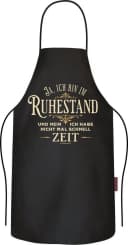 RAHMENLOS® Grillschürze Lustiges Motiv Geschenk zum Ruhestand Bild 2