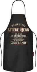 RAHMENLOS® Grillschürze Geschenk für Männer zum Ruhestand Bild 2
