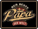 RAHMENLOS® Blechschild Geschenk für Papa 17x22 cm Aluminium Bild 2