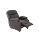 MCW Fernsehsessel Relaxsessel Liege Sessel Glasgow Kunstleder Coffee Bild 1
