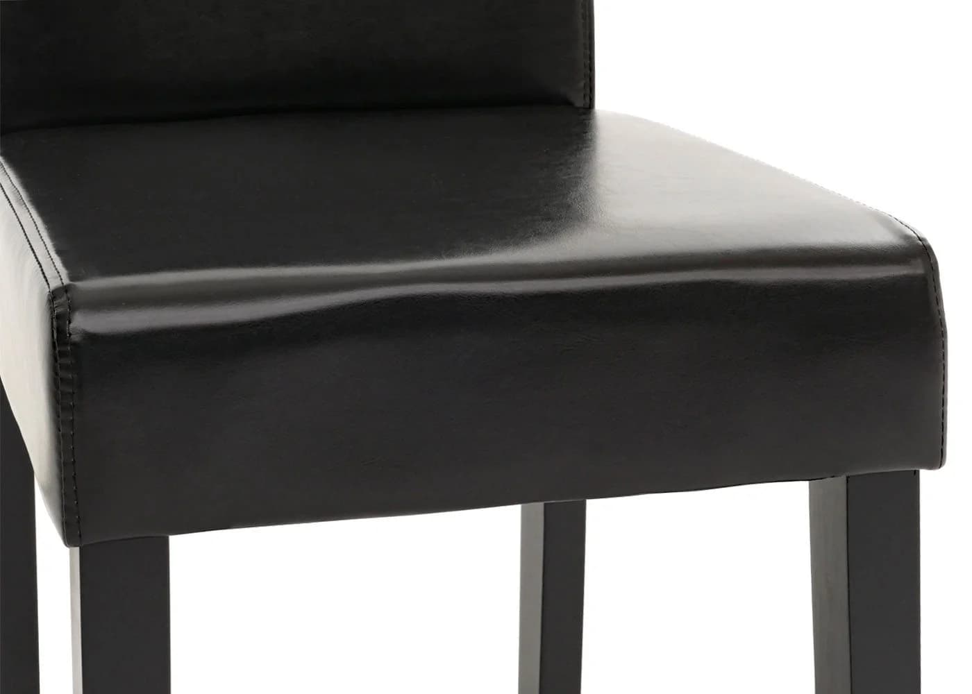 MCW Esszimmerstuhl Littau-4 (4er-Set) Schwarz Kunstleder - Bild 5