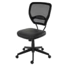 MCW Profi-Bürostuhl Chicago Chefsessel Drehstuhl Kunstleder Schwarz Bild 2