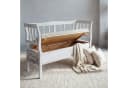 MCW Sitztruhe H207 Weiß Shabby-Look mit Kissen Bild 3
