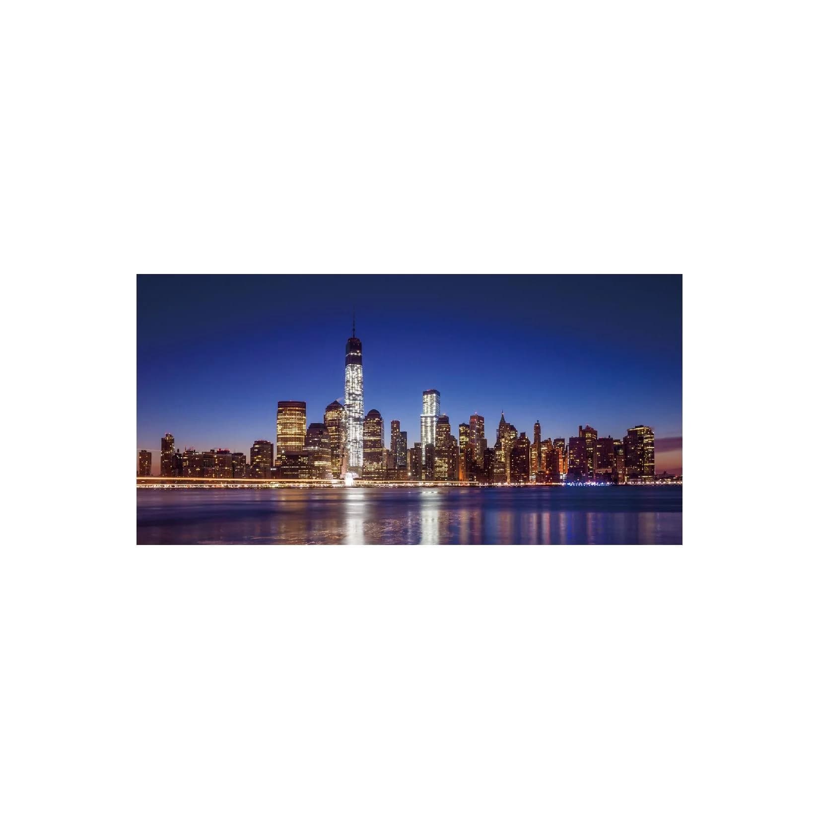 MCW LED-Bild One World Trade Center 100x50cm mit Timer