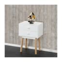 MCW Kommode Vaasa T271 Retro-Design Weiß Schublade Bild 1
