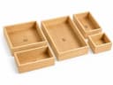Sansibar Sylt Kosmetik Organizer Set 5-tlg. Bambus Bild 2