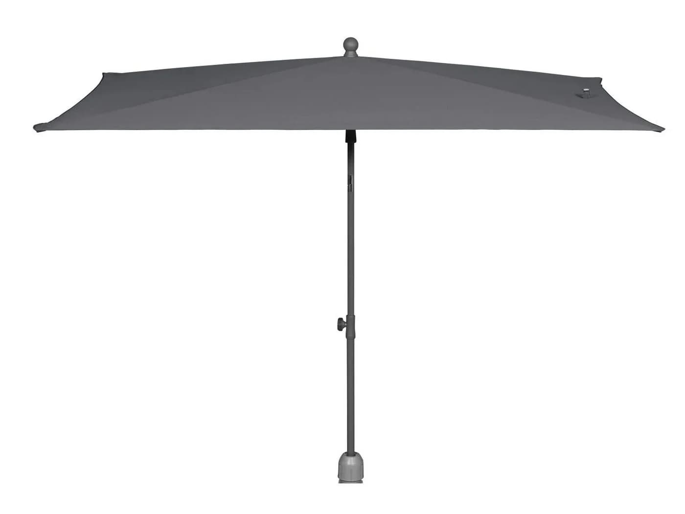 LIVARNO Sonnenschirm Rechteckig Anthrazit UV-Schutz 80 - Bild 4