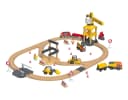 Lupilu Holz Eisenbahnset Baustelle 59 tlg. Kinder Spiel FSC Bild 2