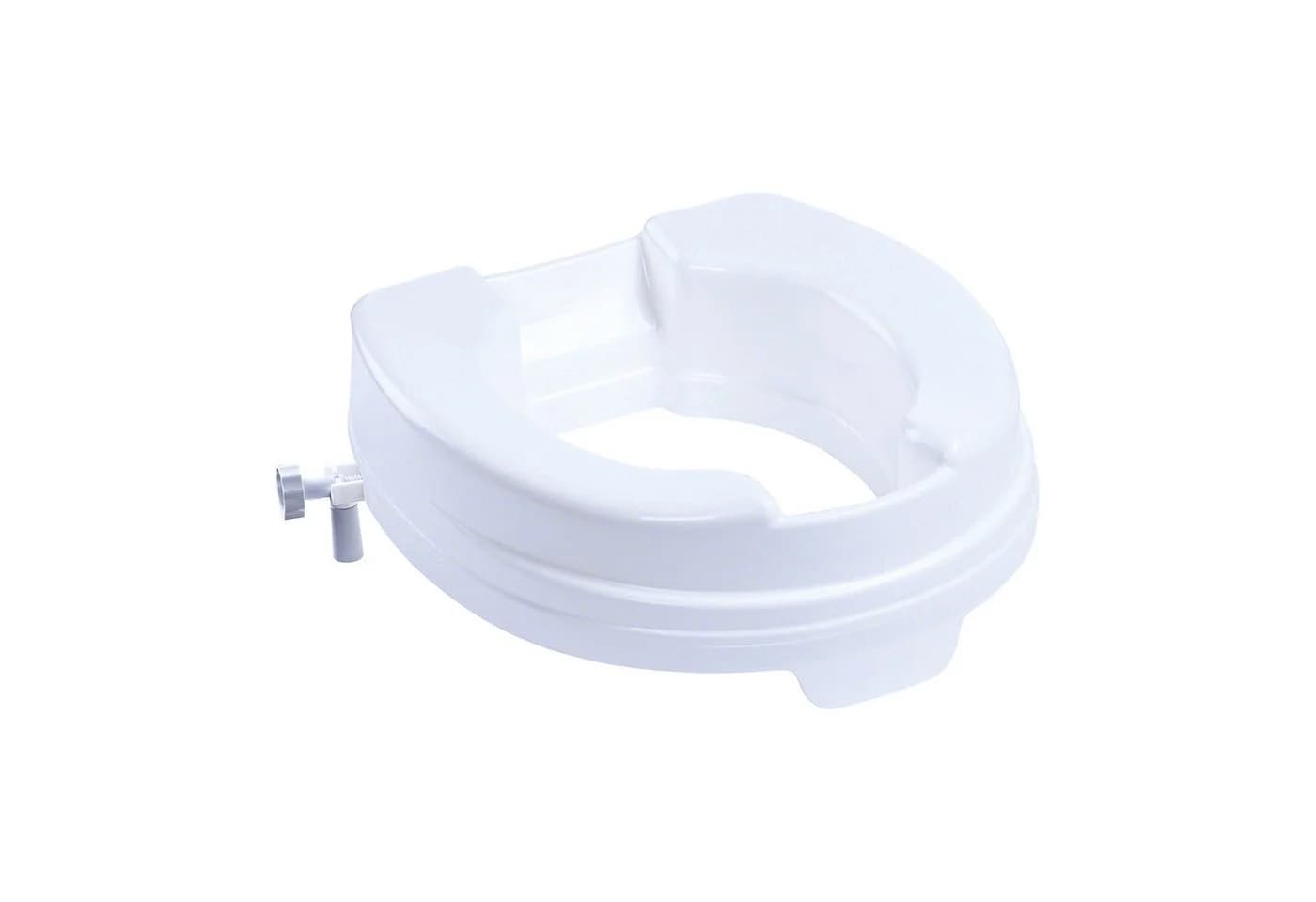 DocMed Toilettensitzerhöhung 10 cm Weiß Versiegelte Form - Bild 2