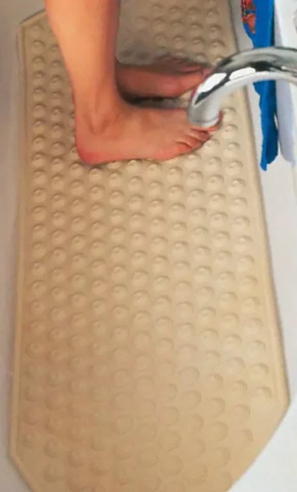 DocMed Antirutschmatte Wannenmatte groß Weiß