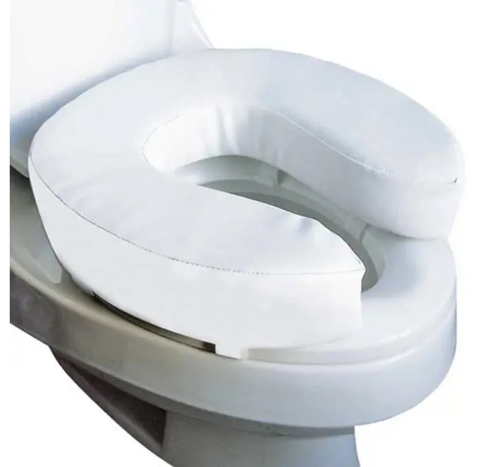 DocMed Soft-Toilettensitzerhöhung 10 cm Weicher Polsteraufsatz - Bild 2