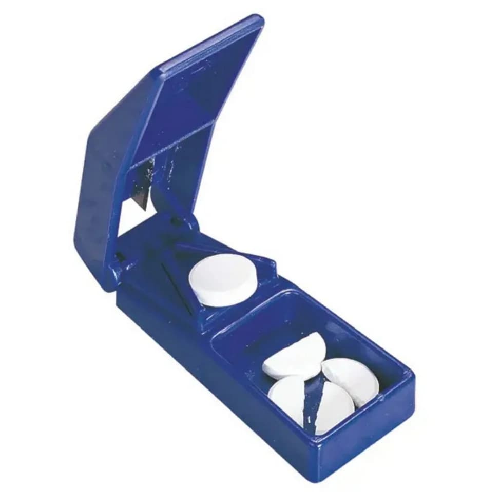 DocMed Pillendose Tablettenzerkleinerer mit scharfer Klinge - Bild 2