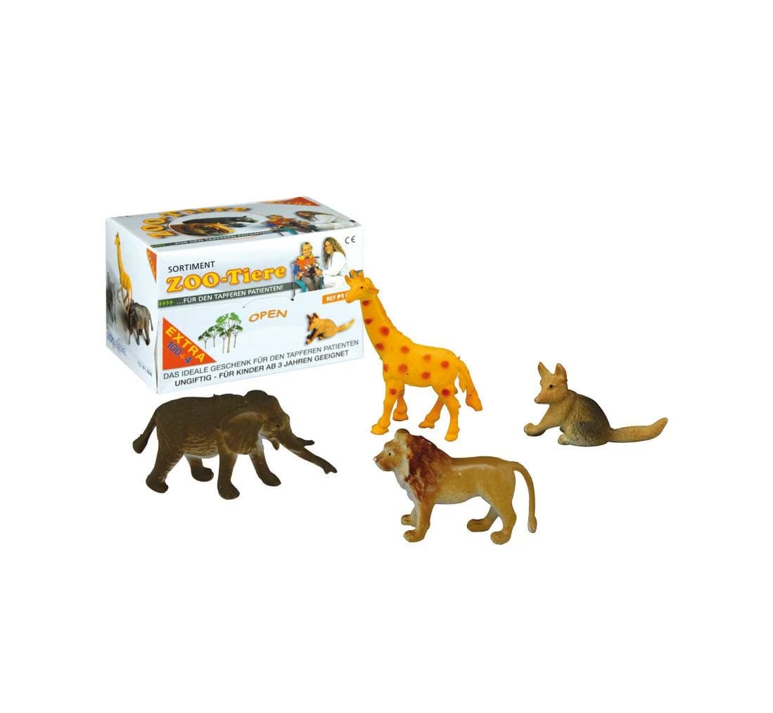 DocMed Spielfigur Sortiment Zootiere 104-tlg. Bunt Hygienisch - Bild 3