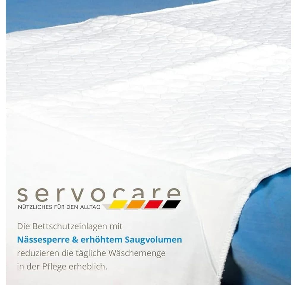 DocMed Bett Protect Bettschutzeinlage Weiß Hautfreundlich Nässesperre - Bild 5