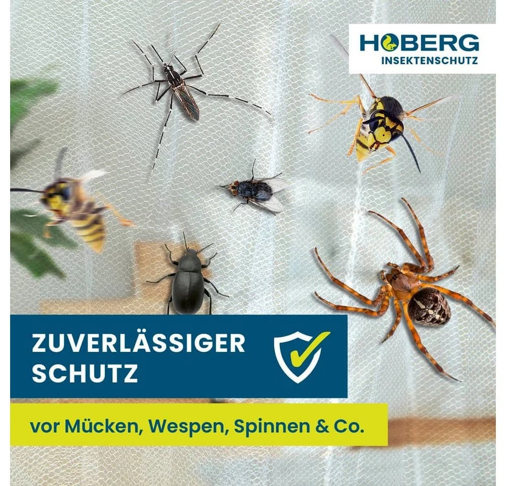 Hoberg Moskitonetz Insekten-Baldachin Weiß - Bild 3