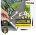 EASYmaxx Insektenschutzgitter Grau Zuschneidbar mit Magneten Bild 1