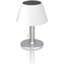 EASYmaxx LED Tischleuchte Outdoor Edelstahl Solarbetrieb Bild 1