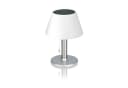 EASYmaxx LED Tischleuchte Outdoor Edelstahl Solarbetrieb Bild 2