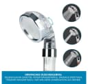 EASYmaxx Wellness-Duschkopf inkl. Mineralperlen 30% Wasser sparen, Regenschauer Bild 4