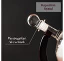 Kemstood Dekanter 8-in-1 Whisky-Set mit Globus-Karaffe & Gläsern Bild 5