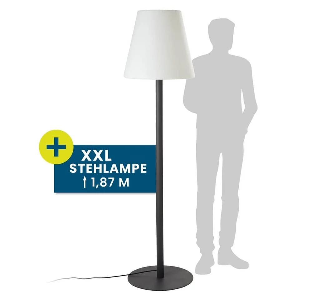 Hoberg Gartenleuchte Outdoor LED-Standleuchte dimmbar 187 cm - Bild 2