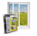 EASYmaxx Insektenschutzgitter mit Klettverschluss zuschneidbar Schwarz Bild 2