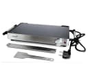 Korona Tischgrill stufenloser Temperaturregler Silber Schwarz Bild 2